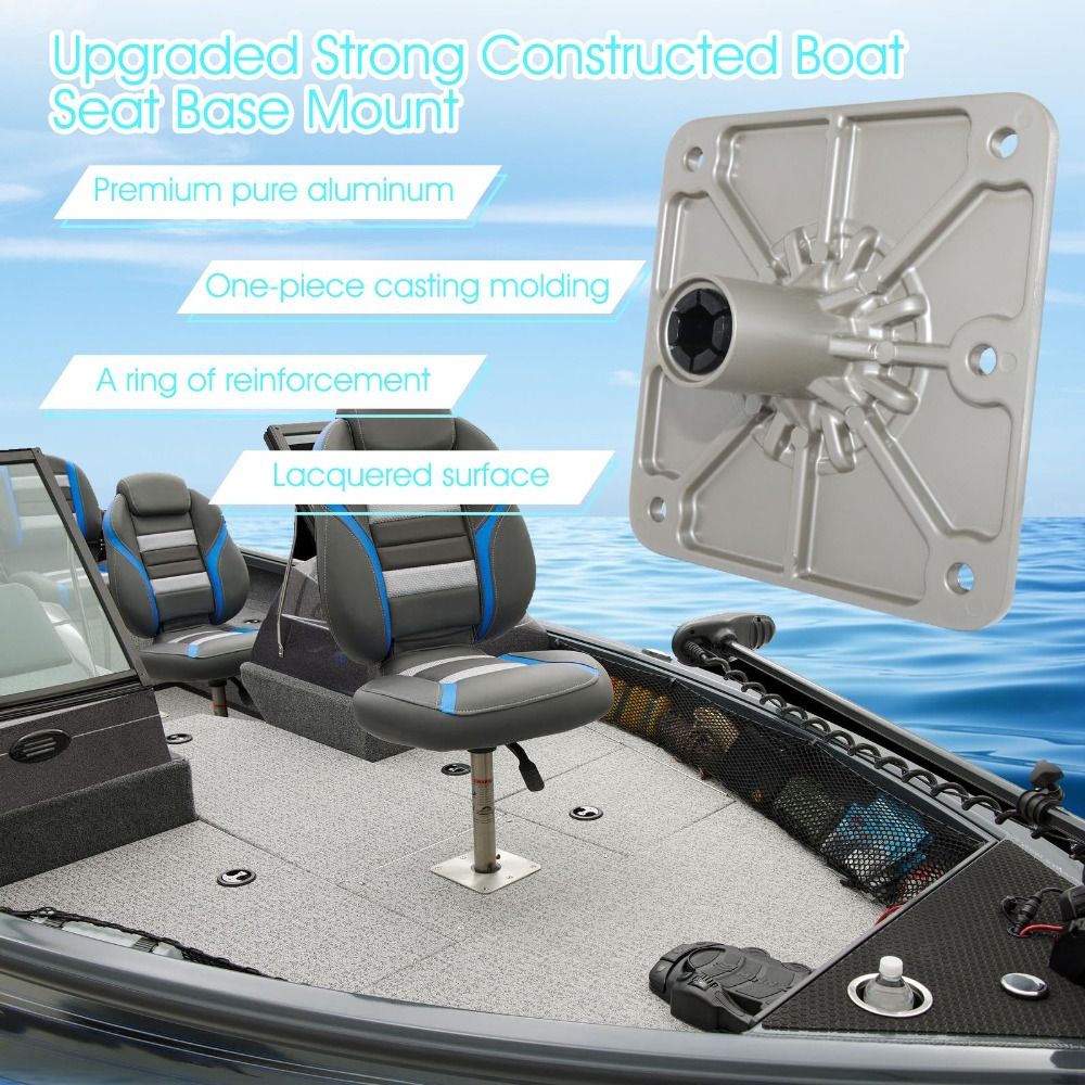 Fishing Boat Steering Wheel - Base per sedile da barca da